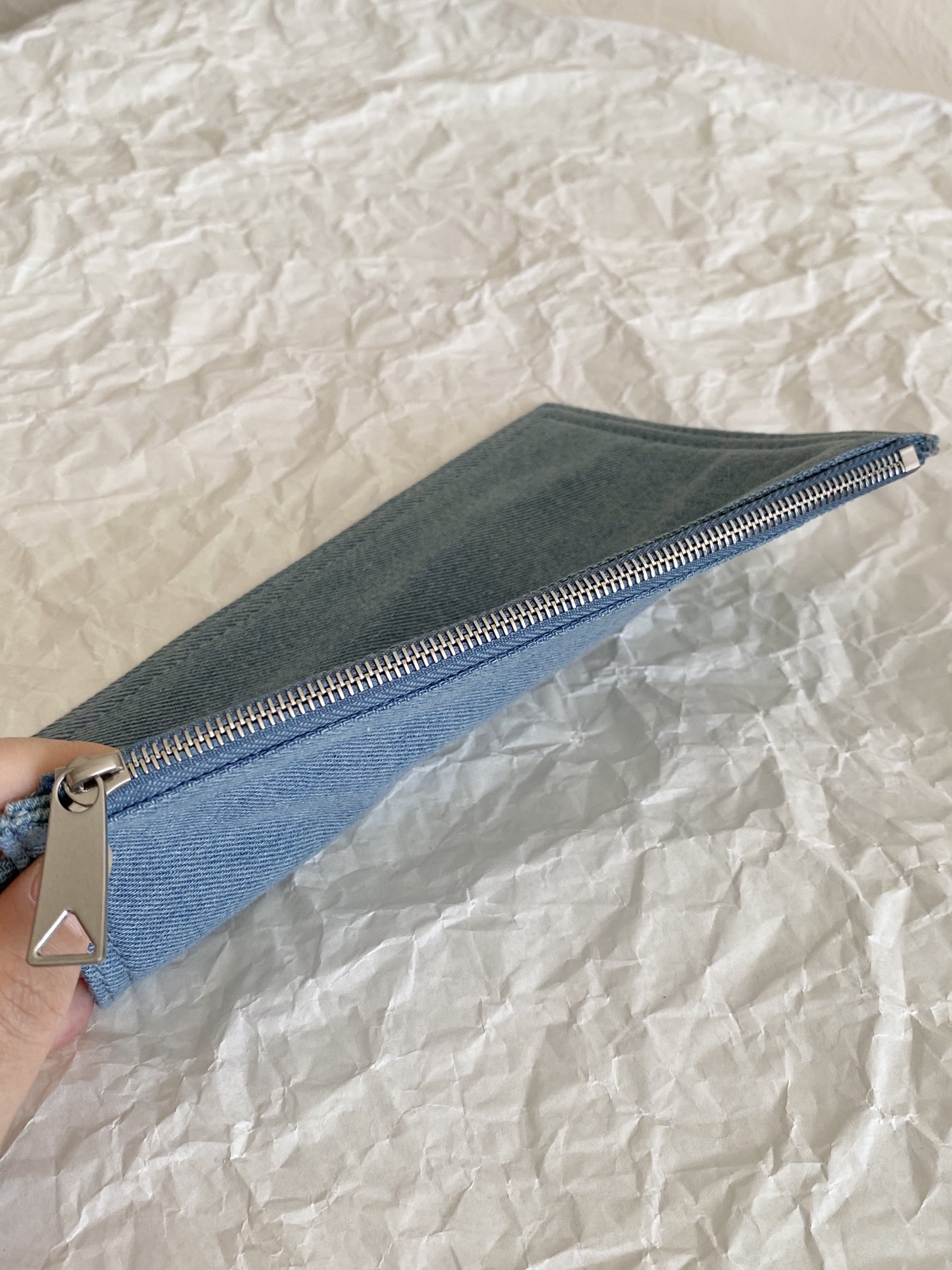 B0tt*ga Ven*ta Mini Arco Tote Bag Blue For Women 9.8in/25cm