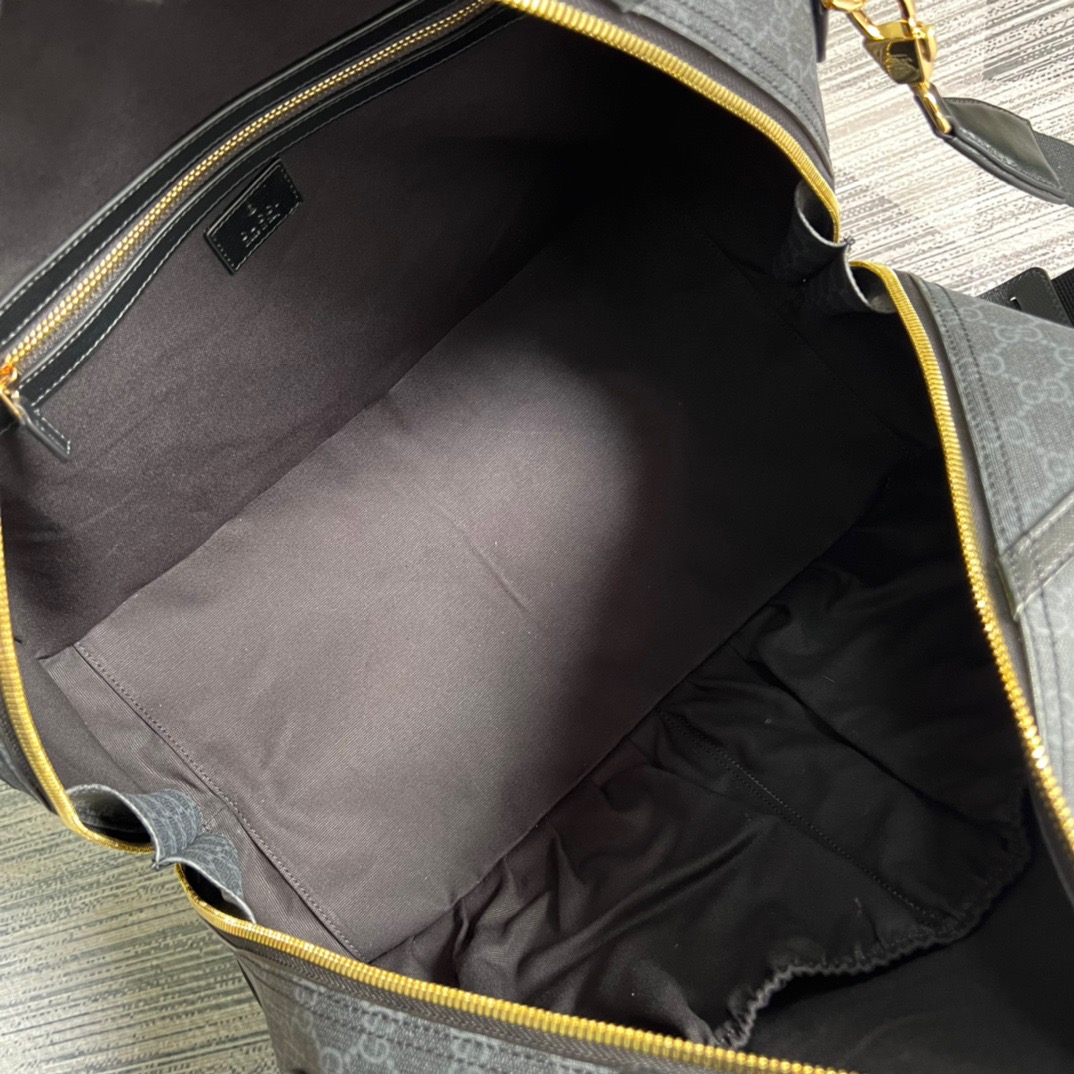 Gvc*1 Duffle Bag With Interlocking G Black 16.5in/42cm 696014 92THF 1000