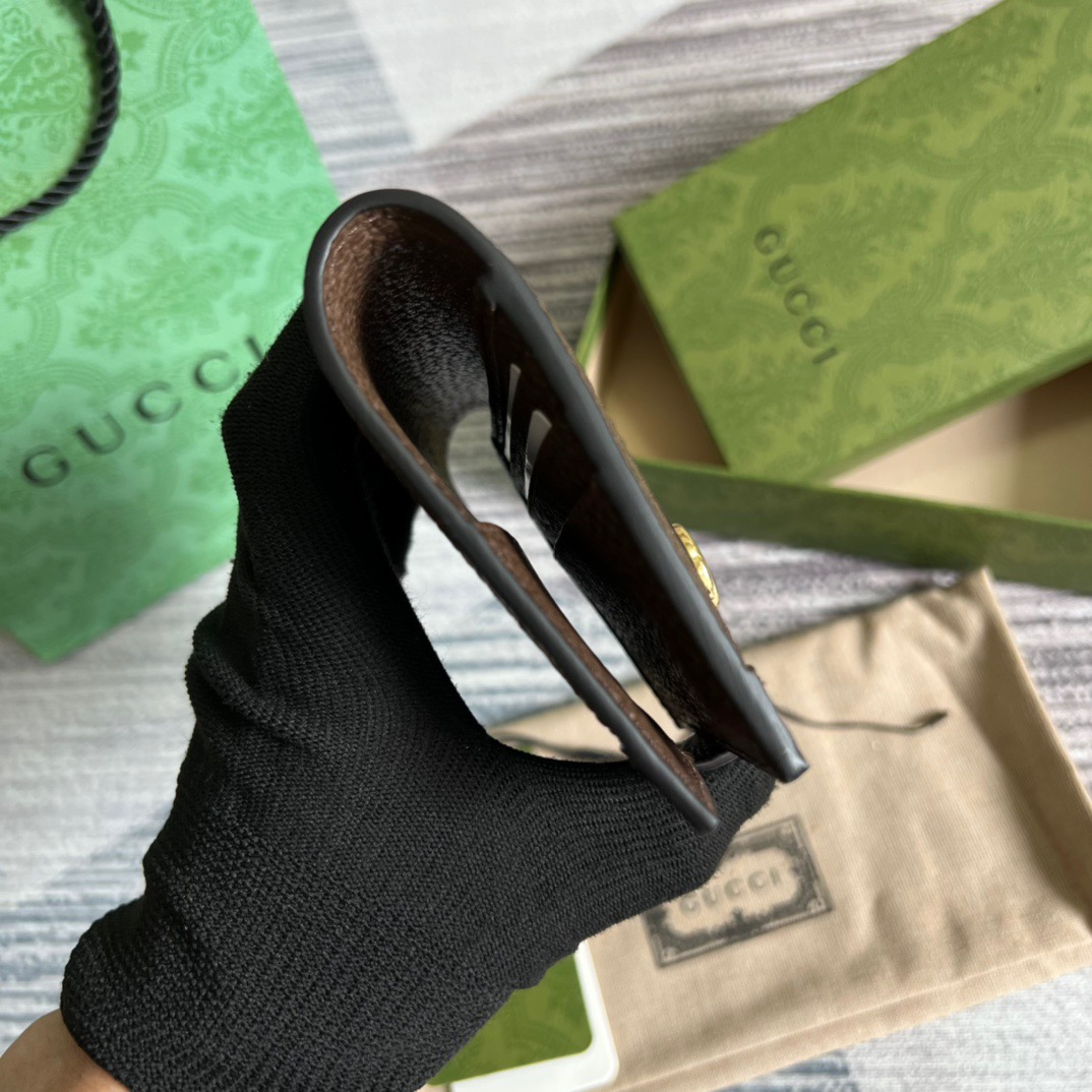 Gvc*1 Ophidia GG Passport Case Svp*me Canvas Beige For Women 5.7in/14.5cm 598914 96IWG 8745