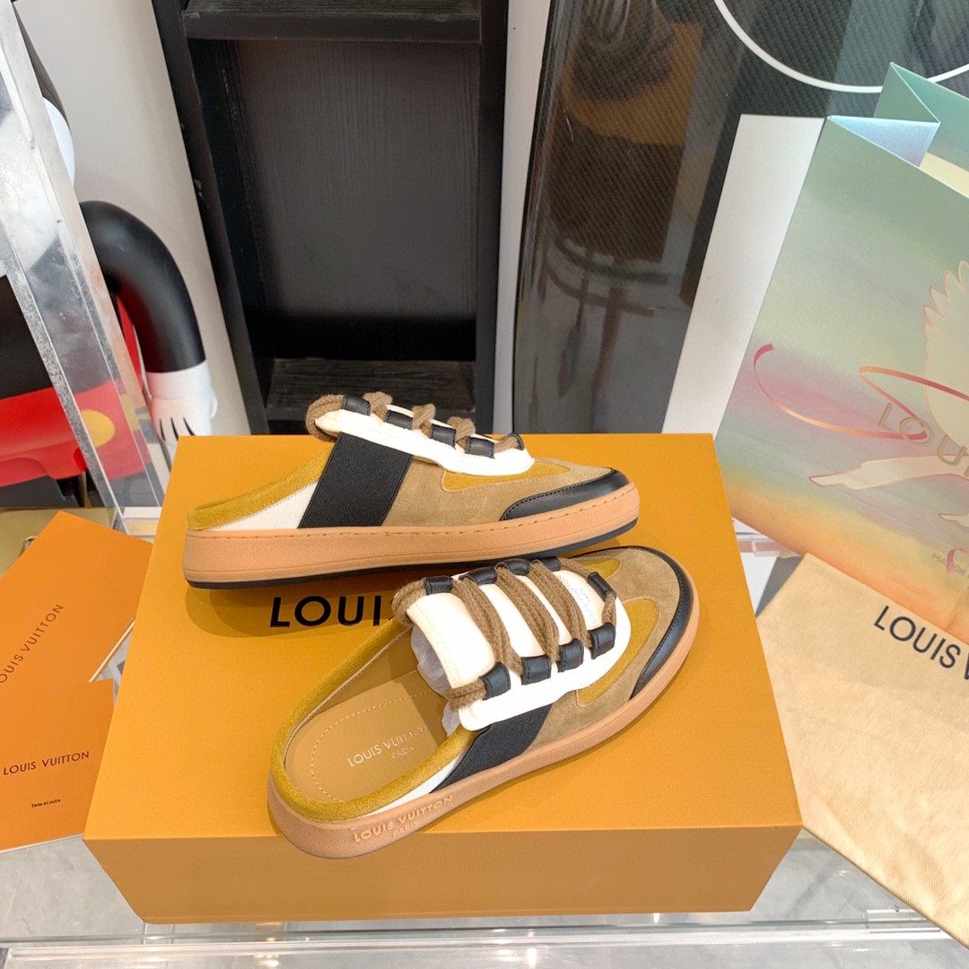 L0vis Vvtt0n Lous Sneaker Monogram Canvas Brown For Men