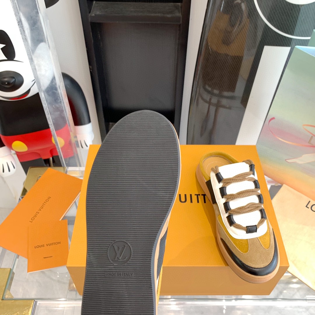 L0vis Vvtt0n Lous Sneaker Monogram Canvas Brown For Men