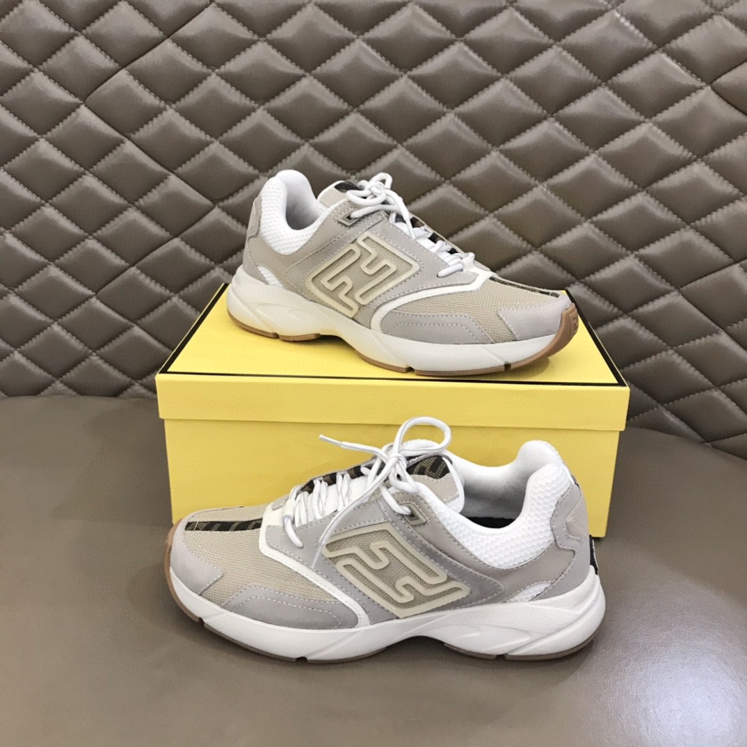 FD F**di Faster Trainers Sneakers Grey For Women