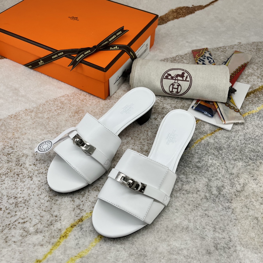 H**me5 Gigi 50 Sandal White For Women H231063Z 90420