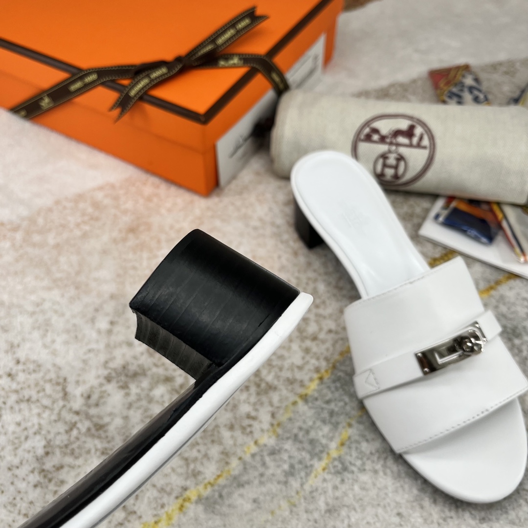 H**me5 Gigi 50 Sandal White For Women H231063Z 90420