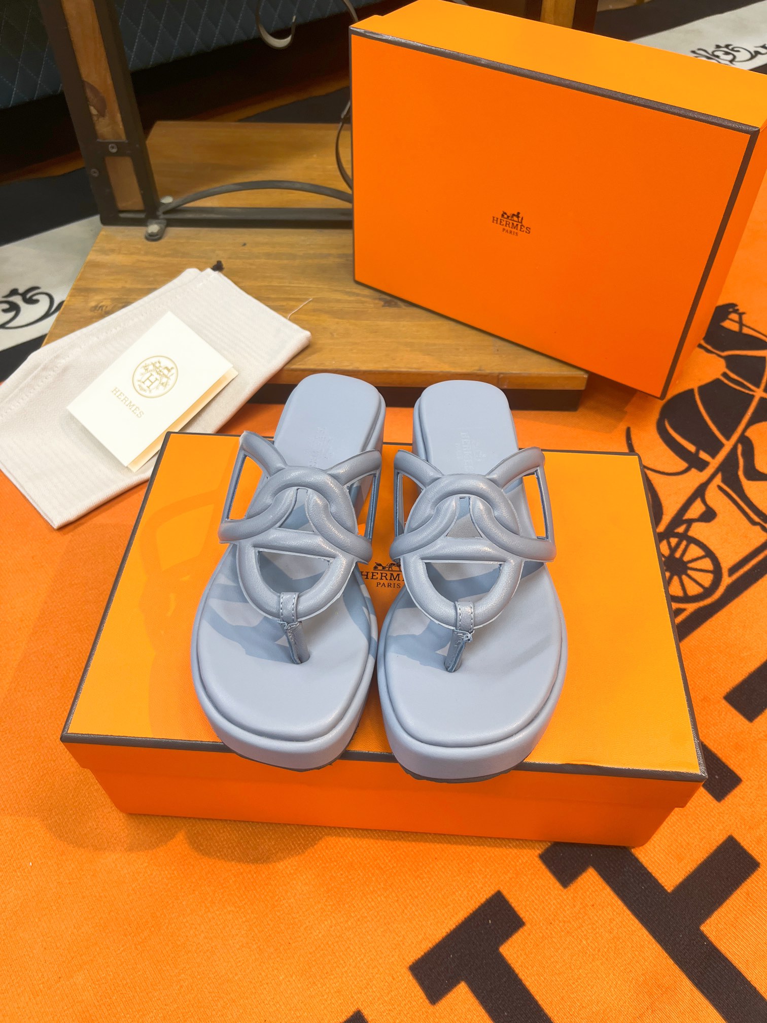 H**me5 Gipsy Sandal Blue For Women H231082Z 6A350