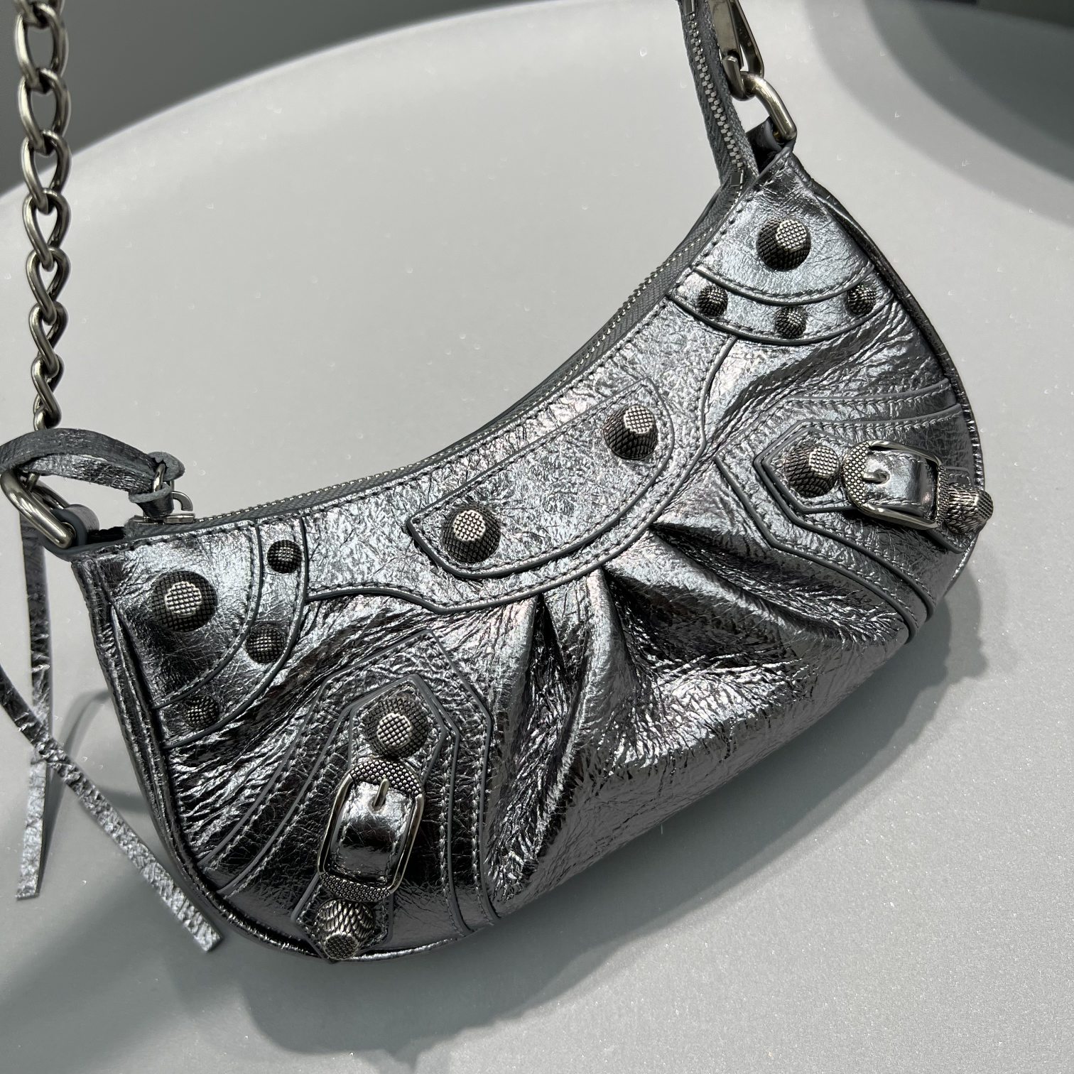 Ba1en*iaga Le Cagole Mini Bag Purple/Black/Pink/Green For Women‎ 8.2in/20.8cm