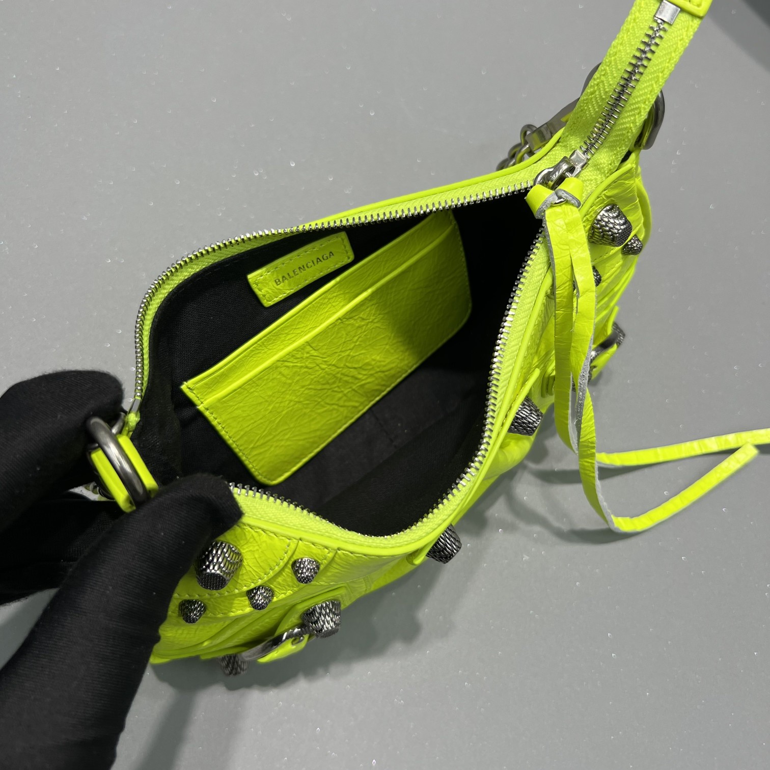 Ba1en*iaga Le Cagole Mini Bag Purple/Black/Pink/Green For Women‎ 8.2in/20.8cm