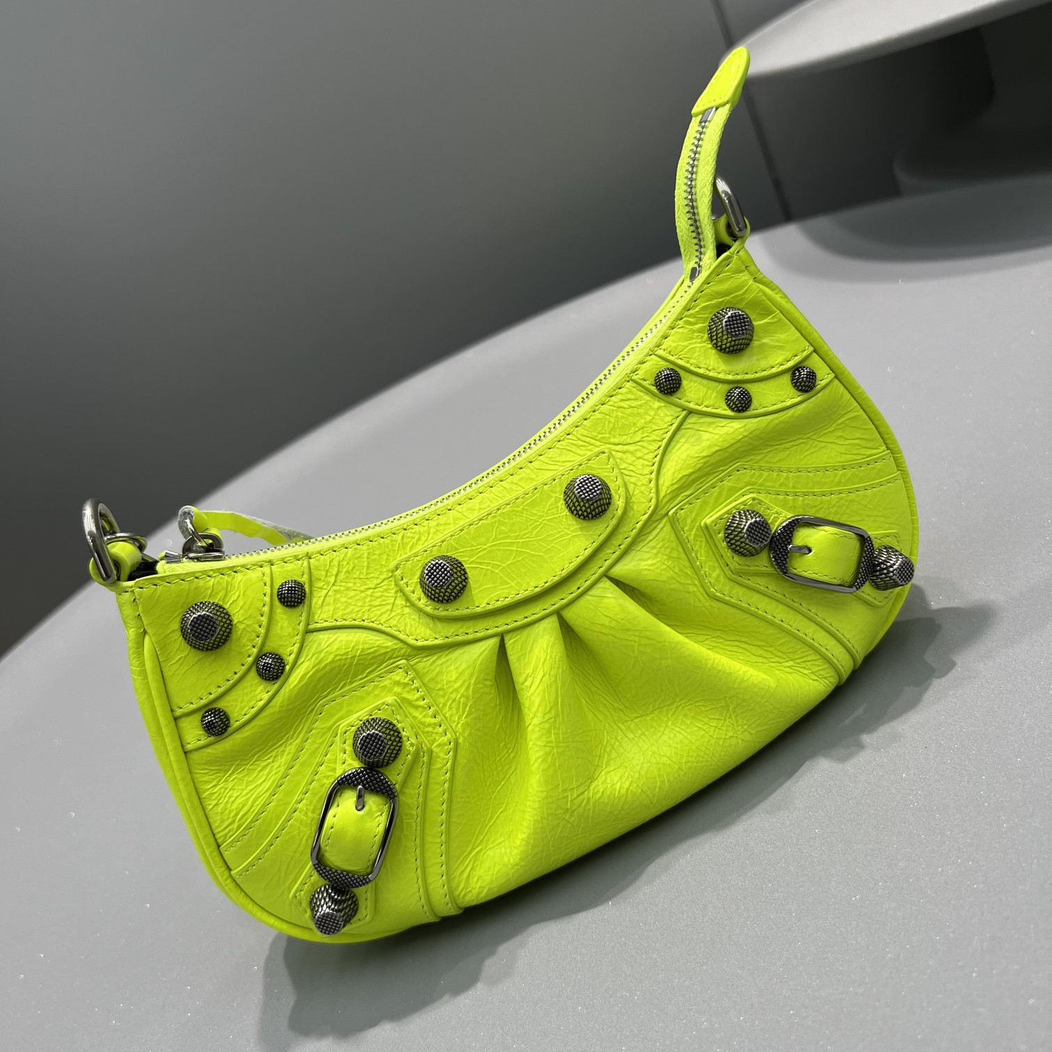 Ba1en*iaga Le Cagole Mini Bag Purple/Black/Pink/Green For Women‎ 8.2in/20.8cm