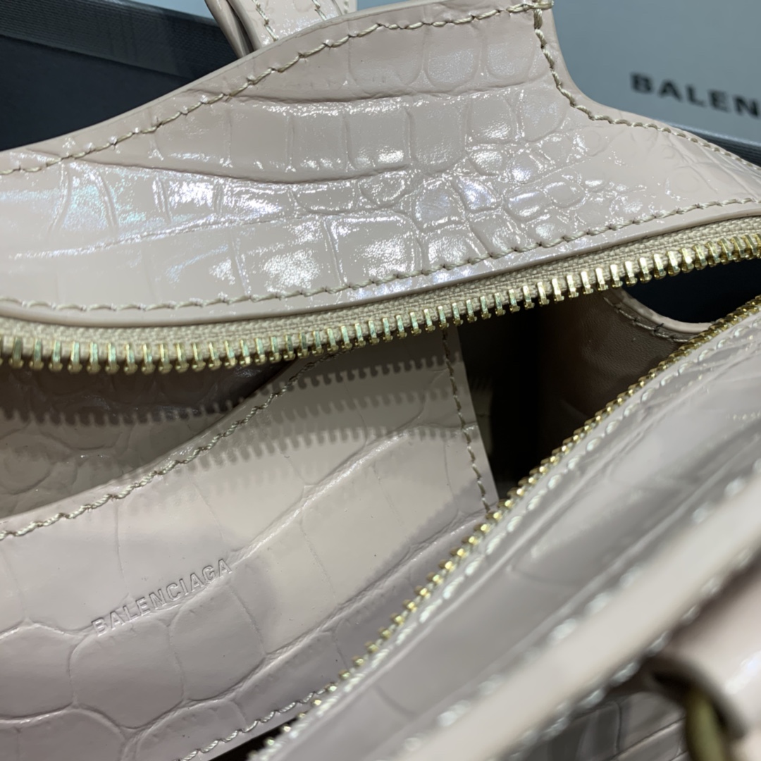 Ba1en*iaga Neo Classic Mini Handbag Black/Dark Blue/Cream/Brown/Green Khaki For Women‎ 8.6in/21.8cm