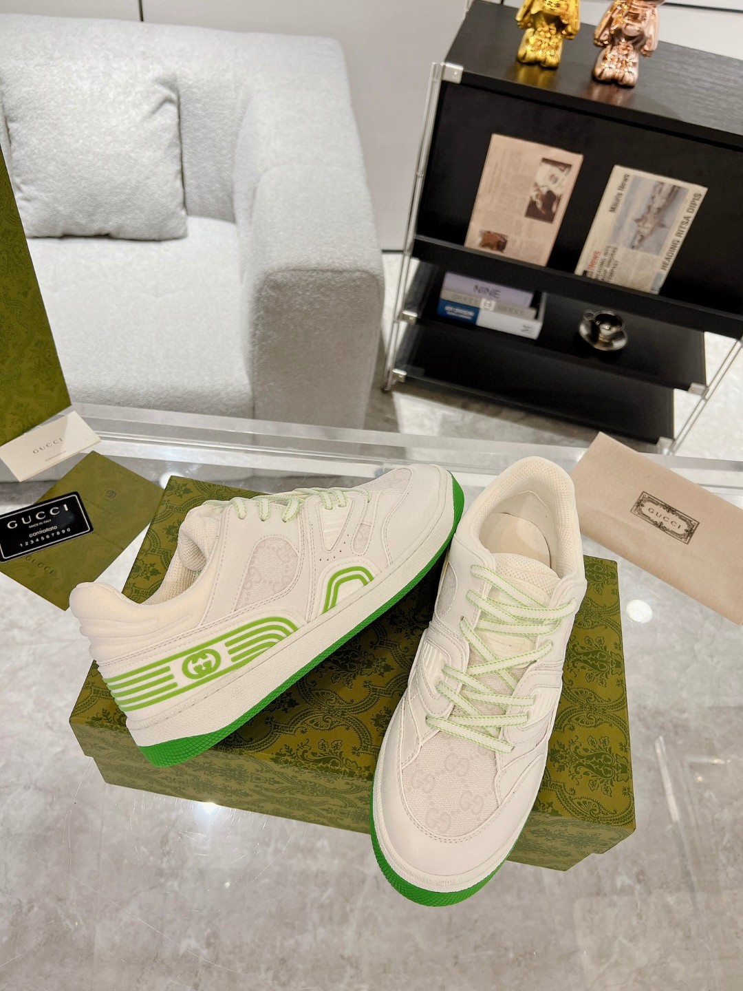 Gvc*1 Basket Sneaker White For Men