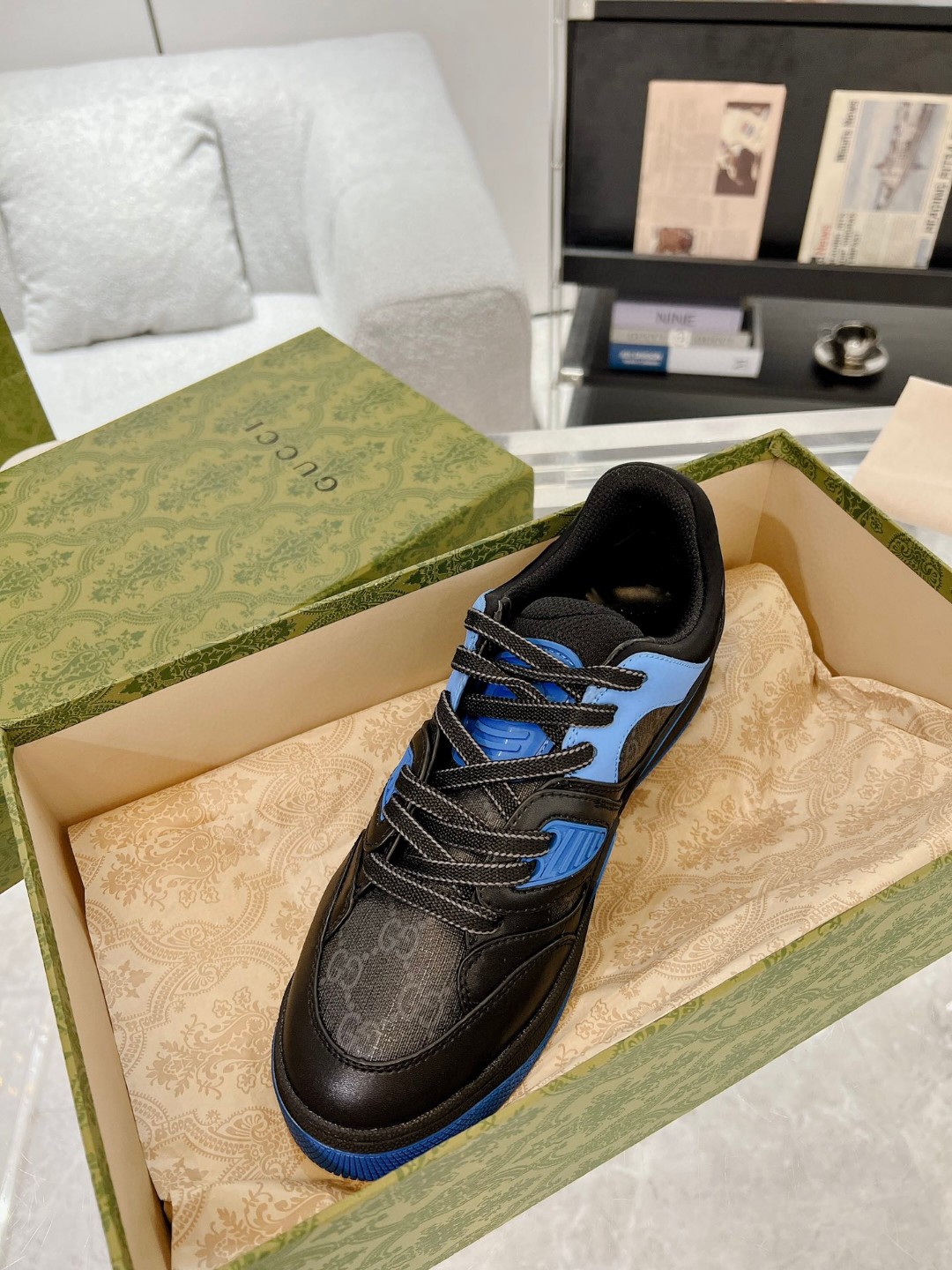 Gvc*1 Basket Sneaker Black For Men 724004 FAA1U 1160