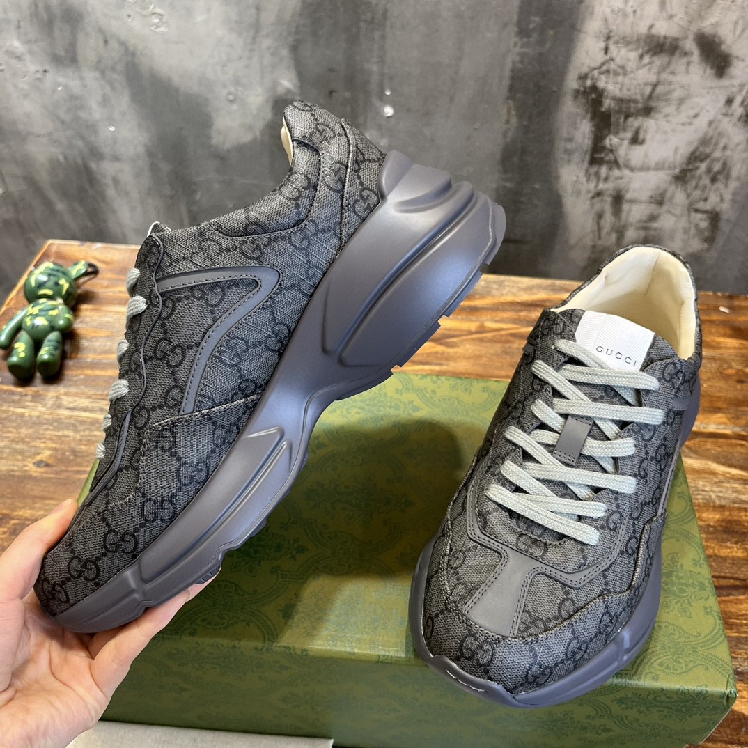 Gvc*1 GG Rhyton Sneaker Dark Blue For Men