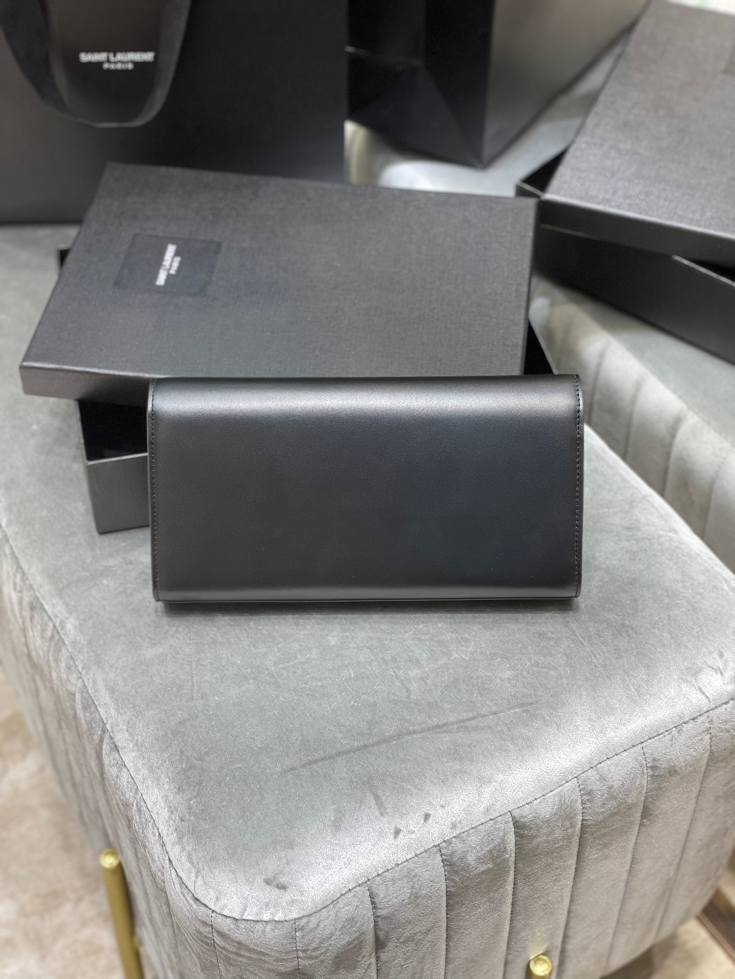 Sa1nt Lau*nt Kate 99 Chain Bag Black For Women 12in/26cm