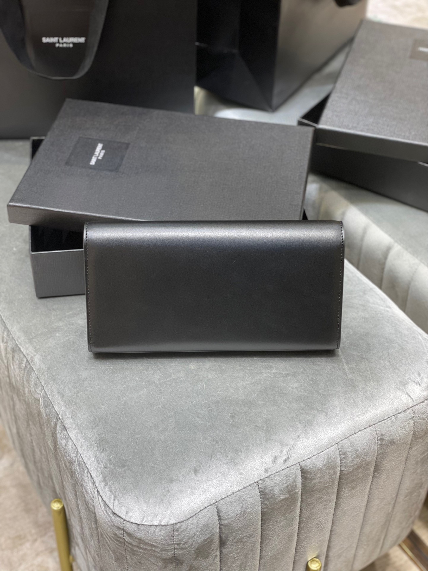 Sa1nt Lau*nt Kate 99 Chain Bag Black For Women 12in/26cm