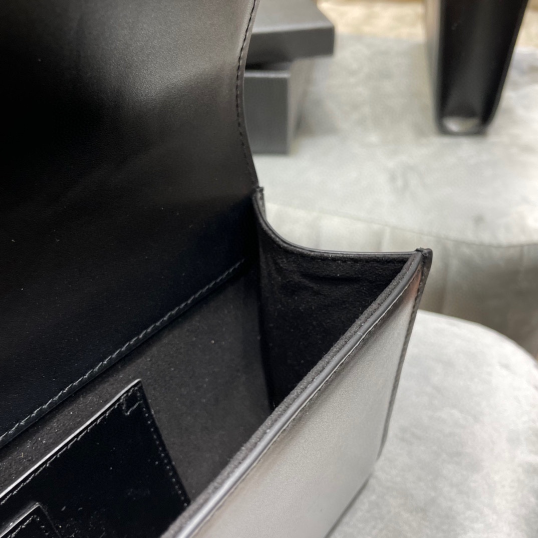 Sa1nt Lau*nt Kate 99 Chain Bag Black For Women 12in/26cm