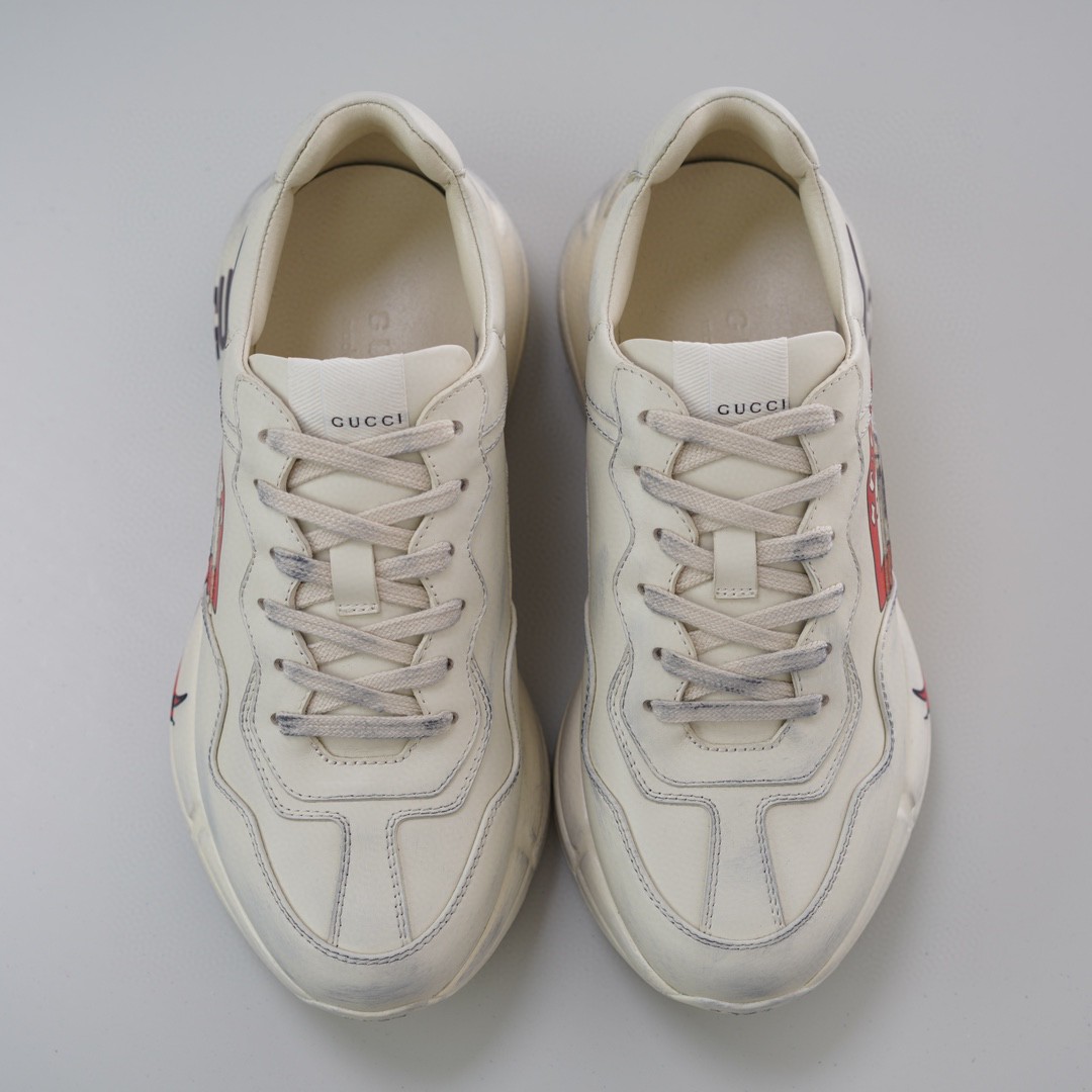 Gvc*1 Rhyton Sneaker Cream For Men 552089 A9L00 9522