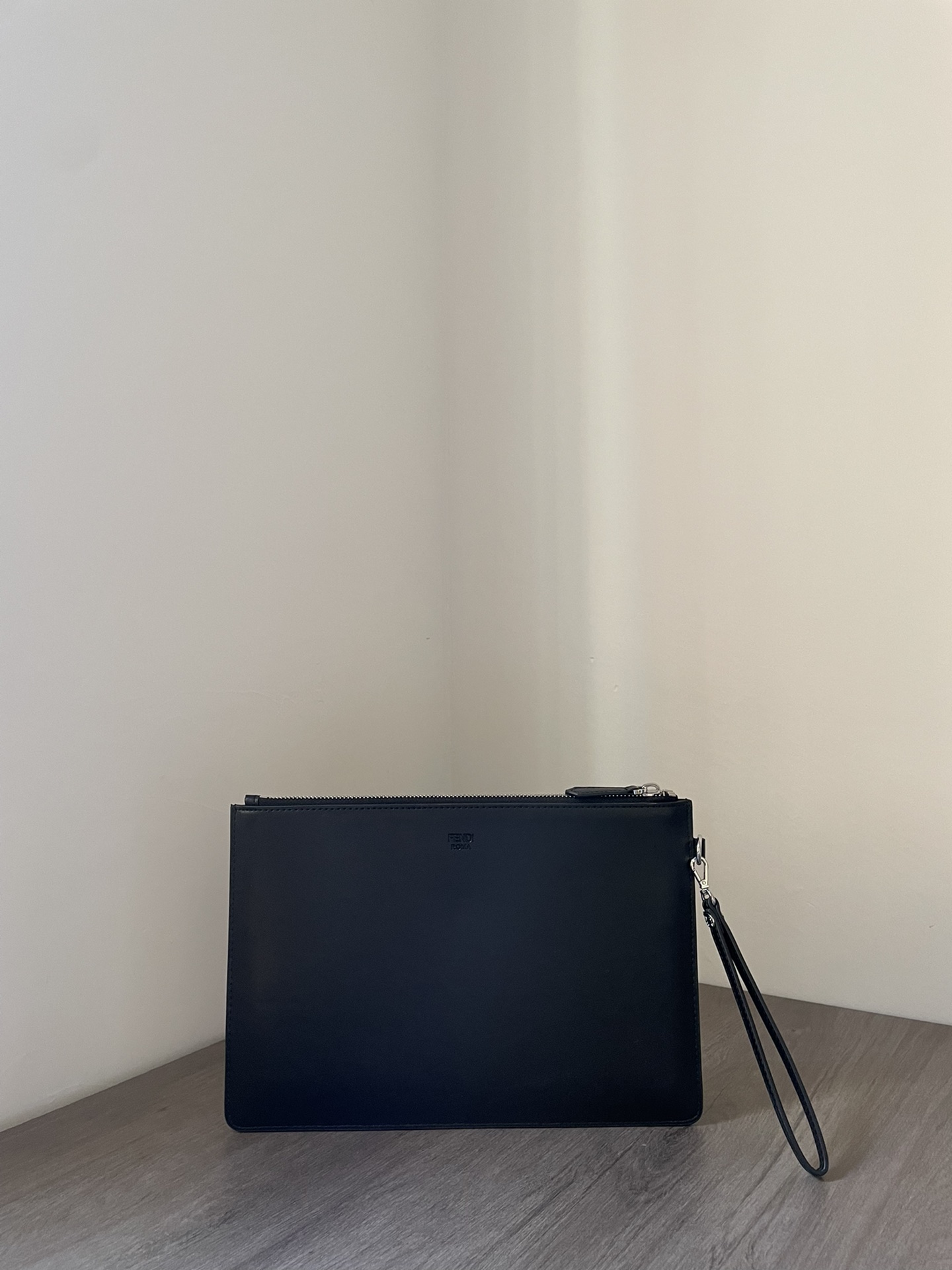 F**di Bugs Eyes Clutch Black And Yellow/Black And White For Women 12in/30cm