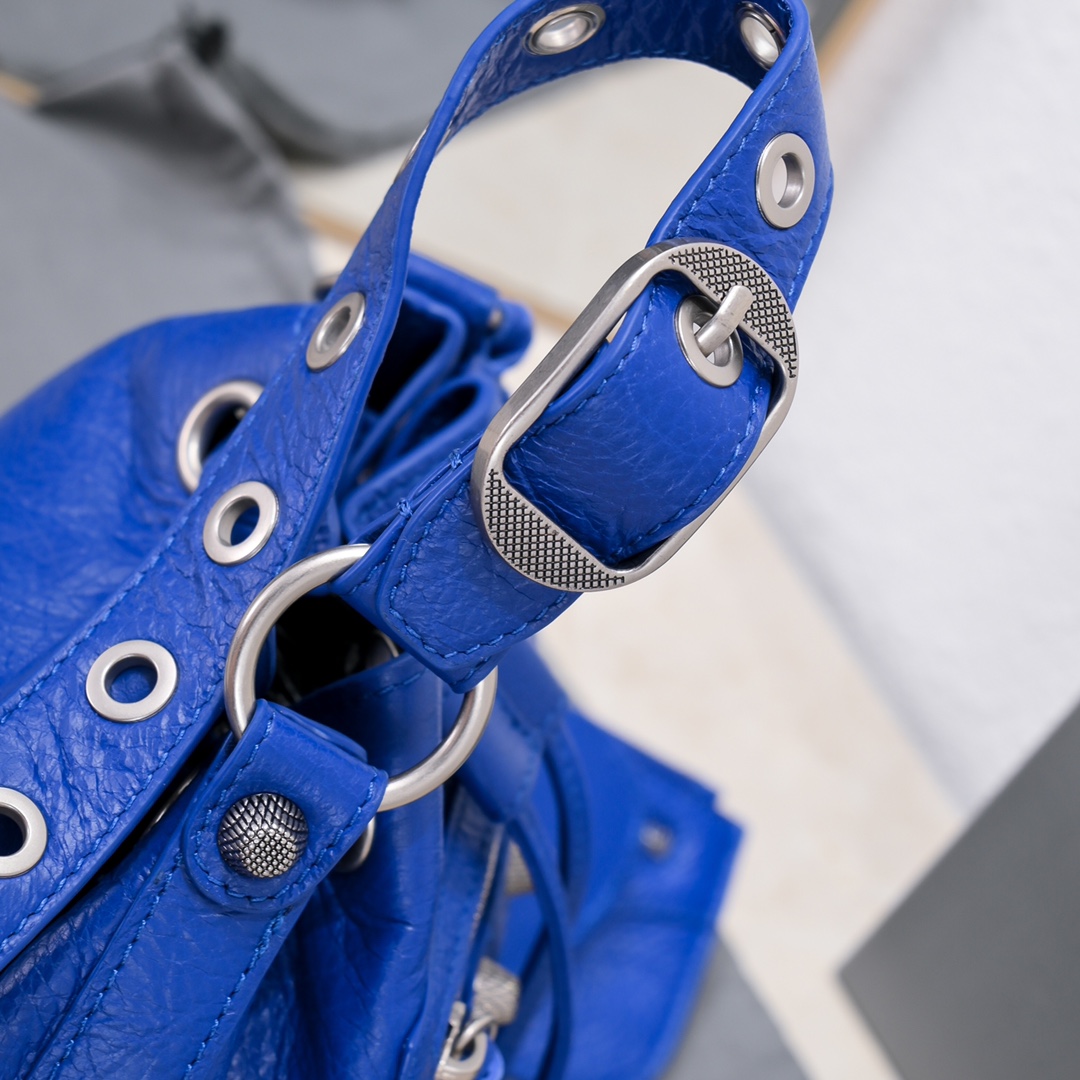 Ba1en*iaga Le Cagole Xs Bucket Bag Purple/Pink/Red/Blue/Green For Women 7.8in/20 cm