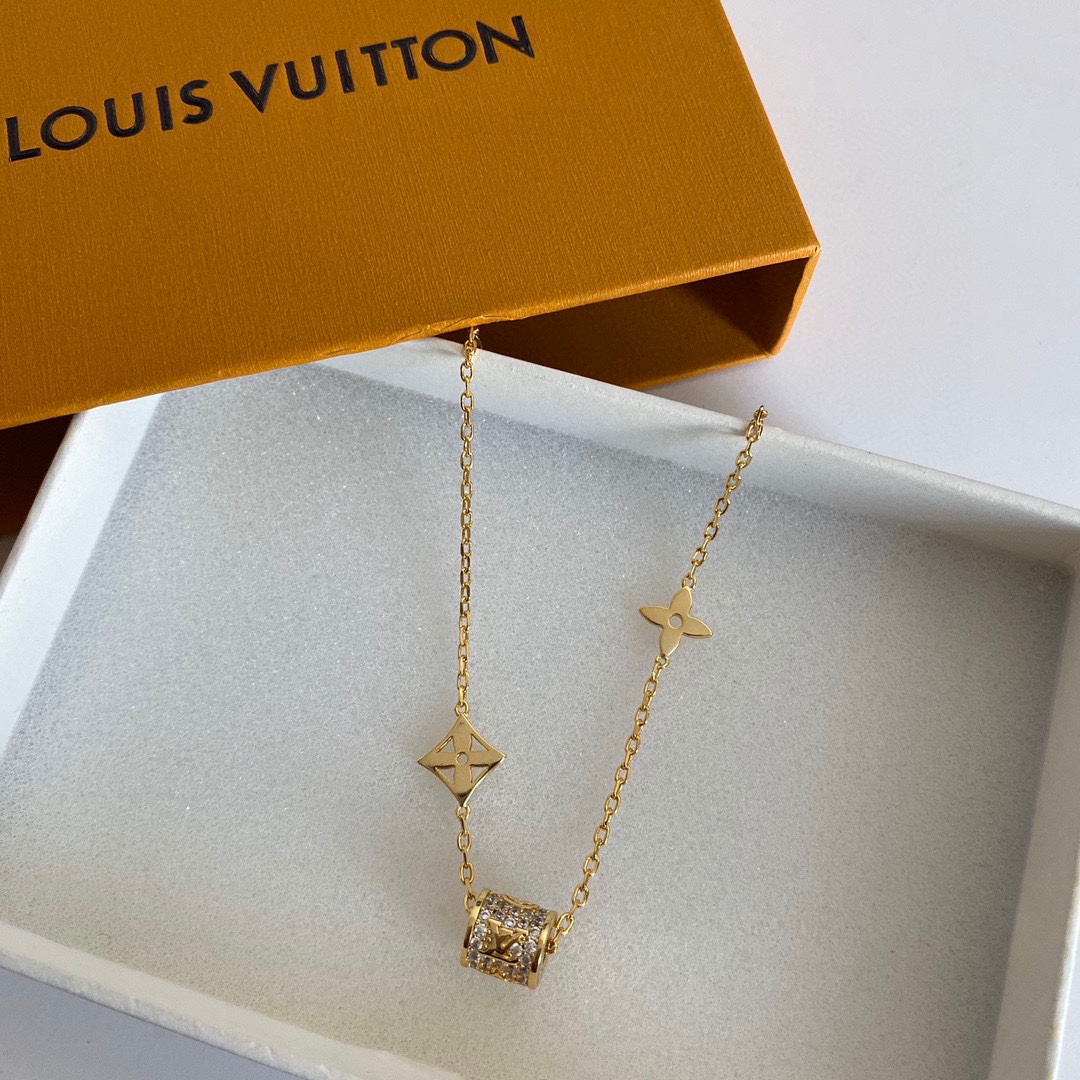 L0vis Vvtt0n Necklace Gold For Women
