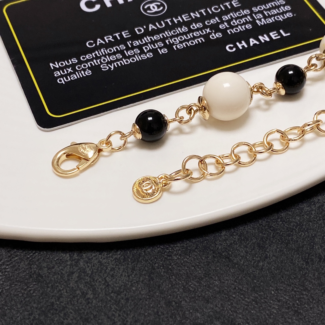 Ch**el Pearl Bracelet Gold For Women