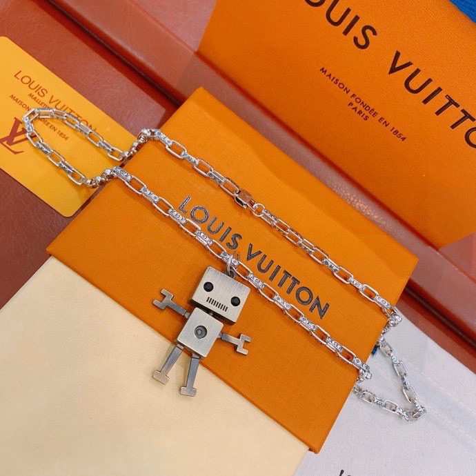 L0vis Vvtt0n Star Necklace Silver For Women