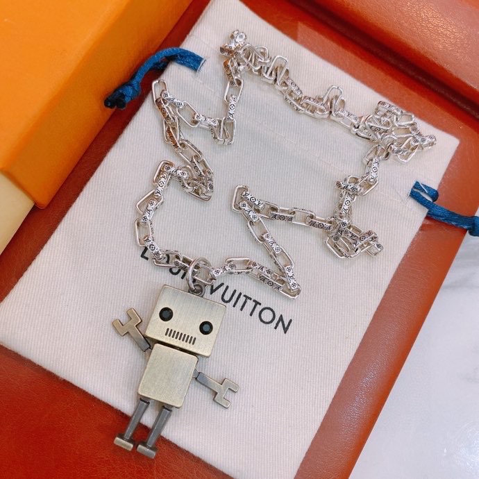 L0vis Vvtt0n Star Necklace Silver For Women