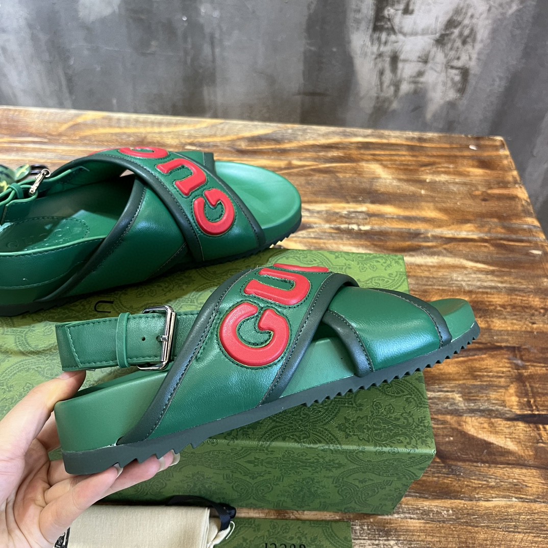 Gvc*1 Men’s Sandal Green For Men