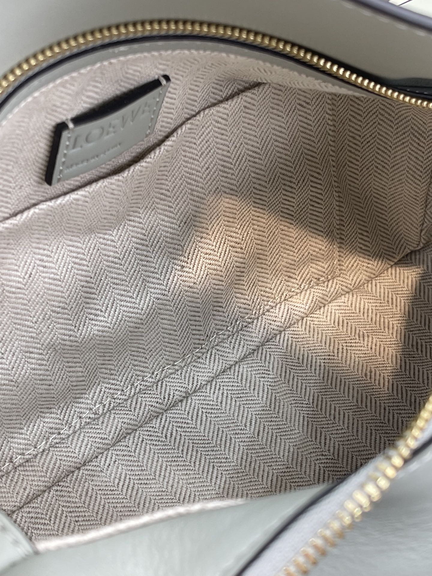 L0ew* Puzzle Hobo Bag Black/Light Green/Pink/Yellow/White For Women 11.3in / 28.7cm A510J67X01