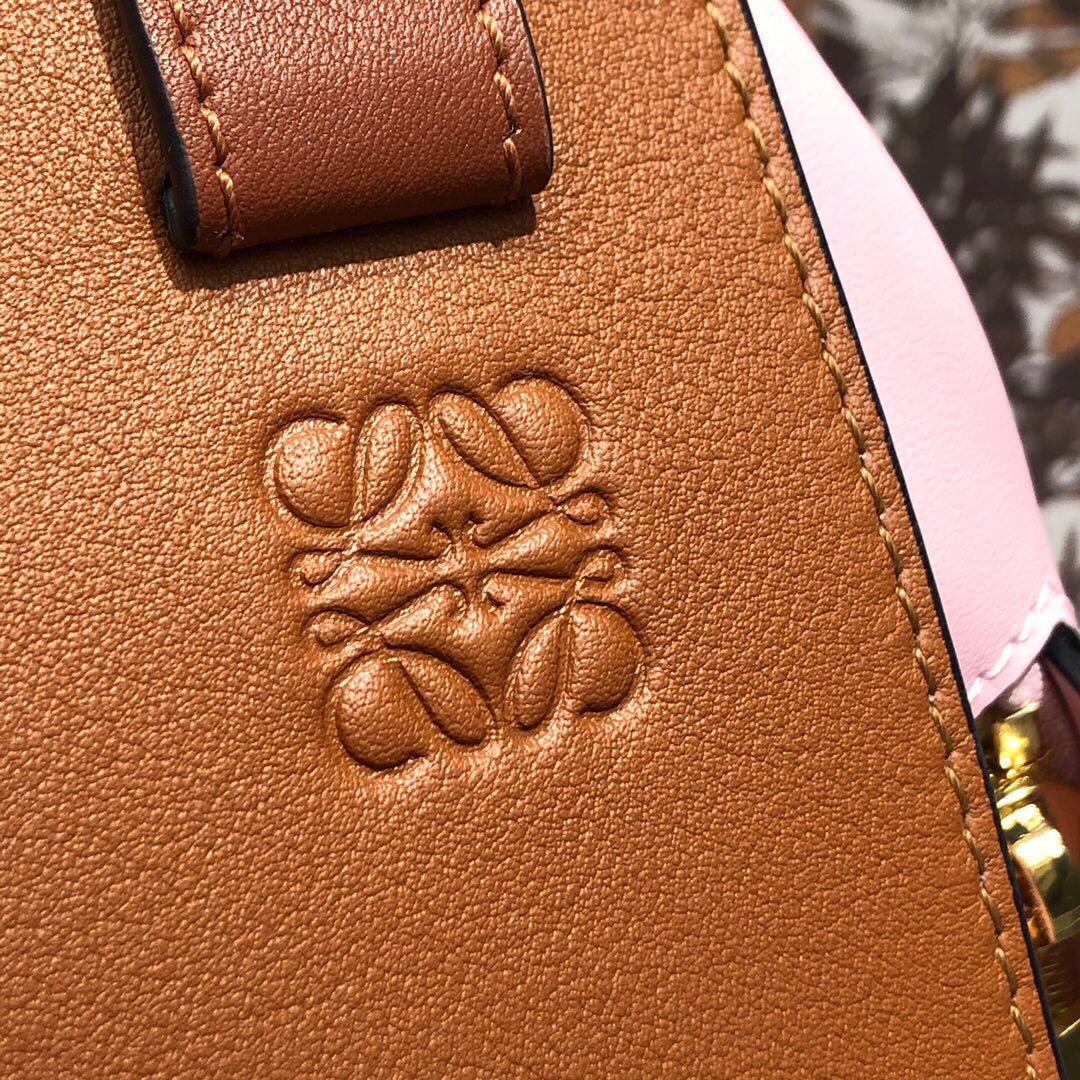 L0ew* Small Hammock Bag Blue/Pink/Beige/White/Brown/Burgundy/Grey For Women 11.8in / 30cm