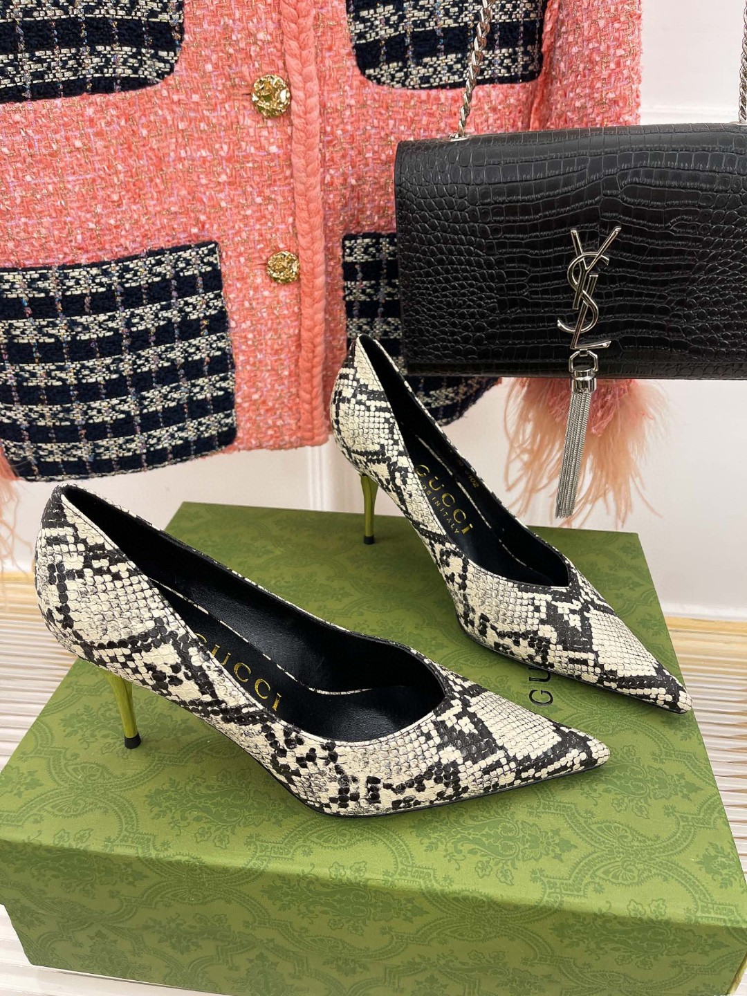 Gvc*1 High-Heel Pump Grey For Women