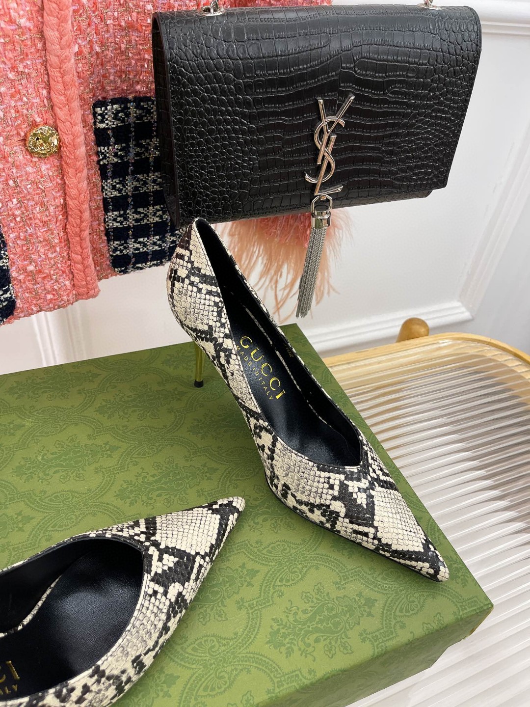 Gvc*1 High-Heel Pump Grey For Women