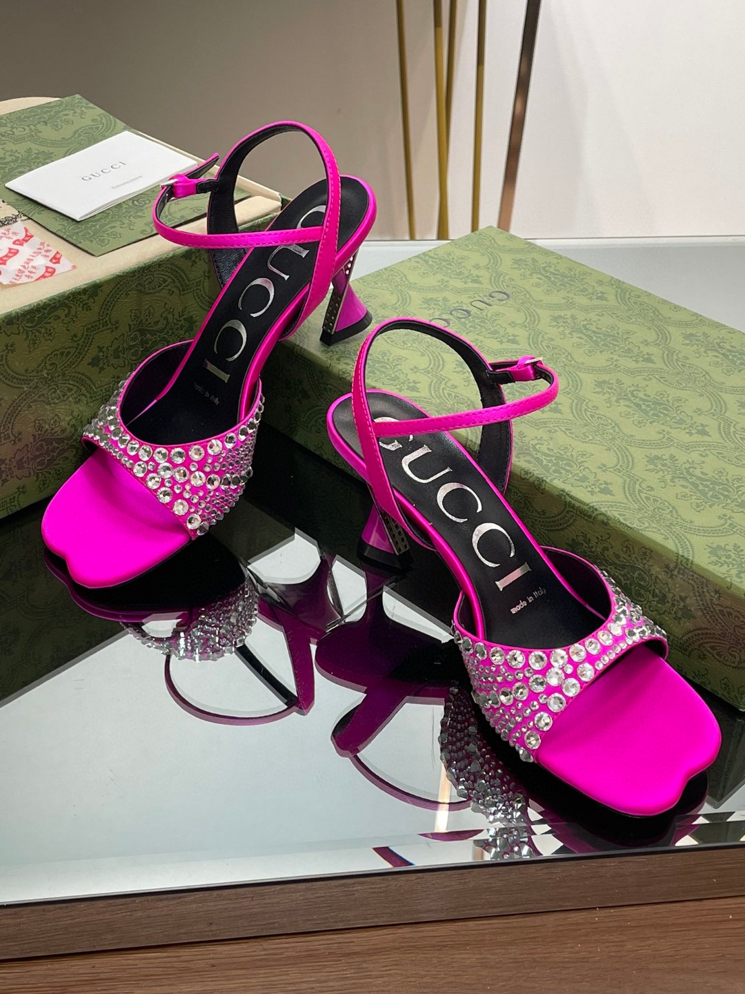 Gvc*1 Sandal With Crystals Pink For Women
