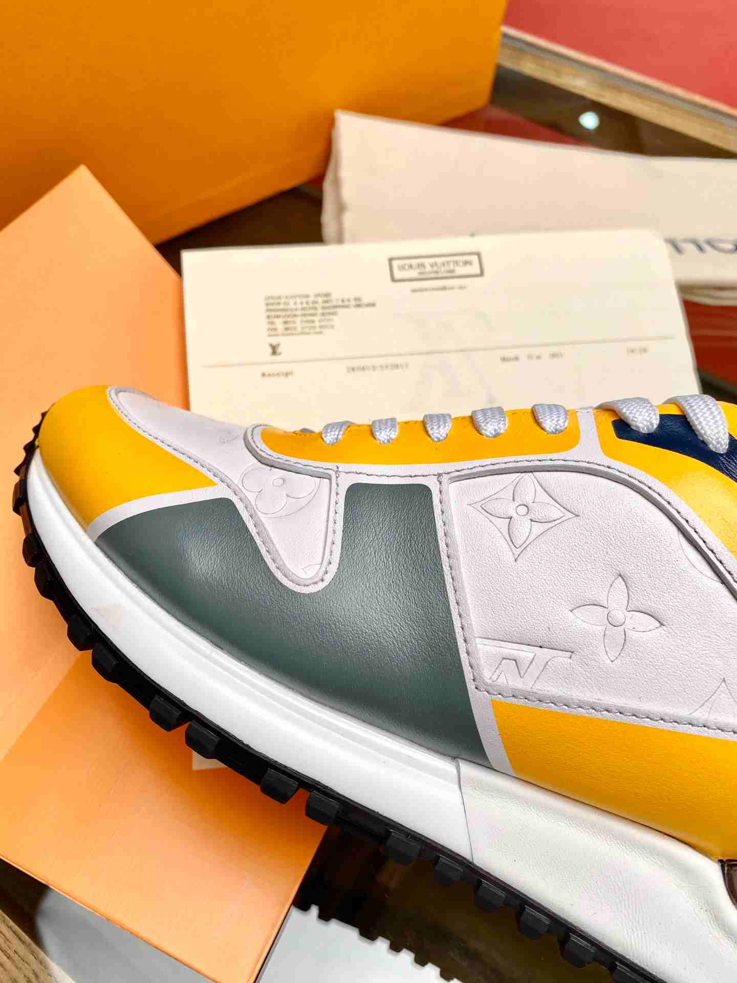 L0vis Vvtt0n Run Away Sneaker Yellow For Men