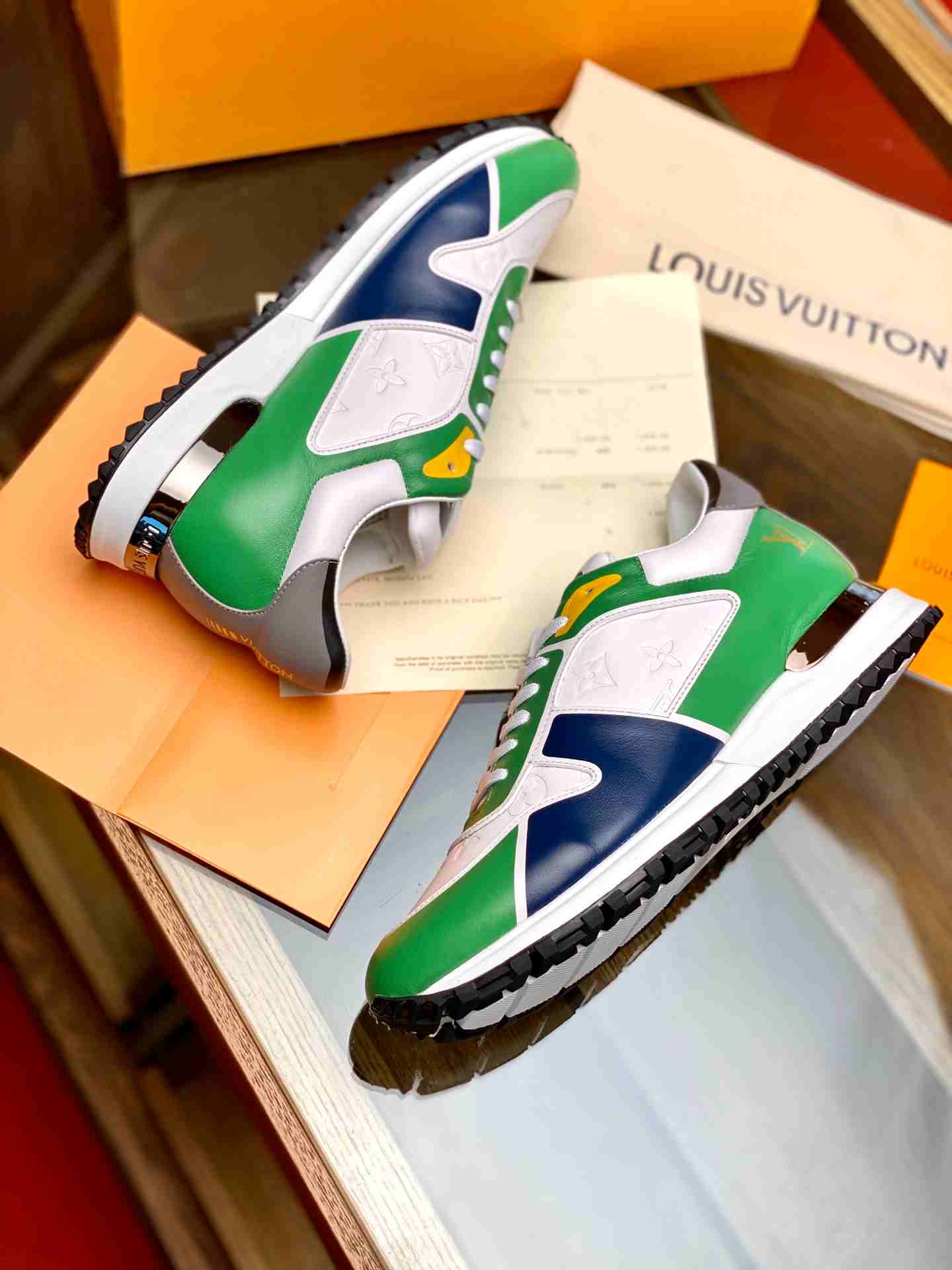 L0vis Vvtt0n Run Away Sneaker Green For Men