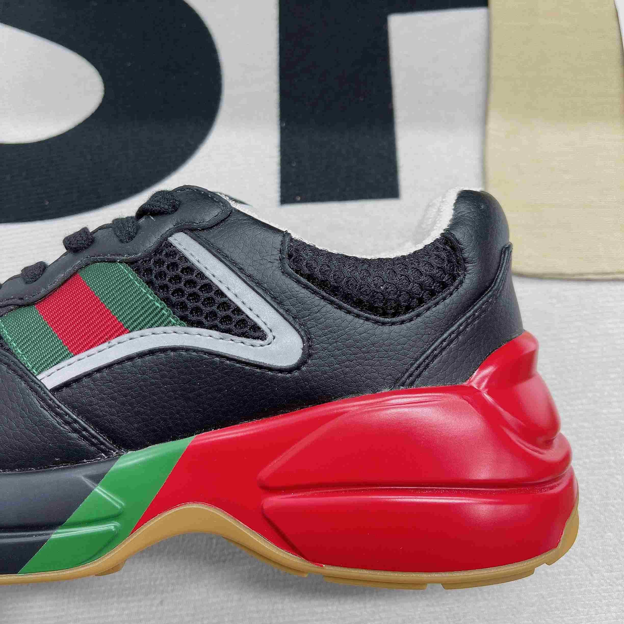 Gvc*1 GG Rhyton Sneaker Black For Men