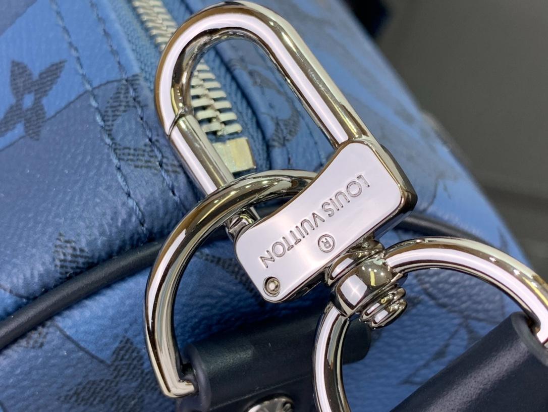 L0vis Vvtt0n Keepall Bandoulière 35 Bag Blue 34 cm/ 13.4 in M22573