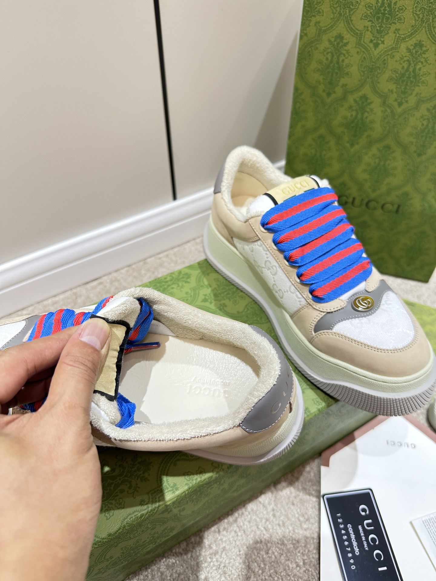 Gvc*1 Screener Sneaker Beige For Women