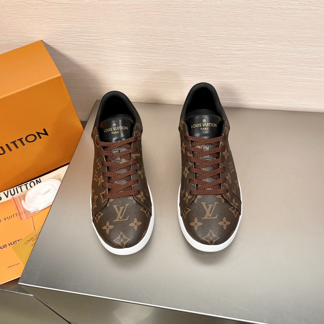 L0vis Vvtt0n Luxembourg Sneaker Brown For Women