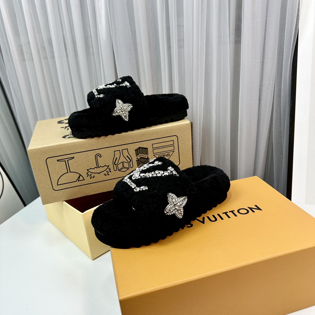 L0vis Vvtt0n Paseo Flat Comfort Mule Black For Women