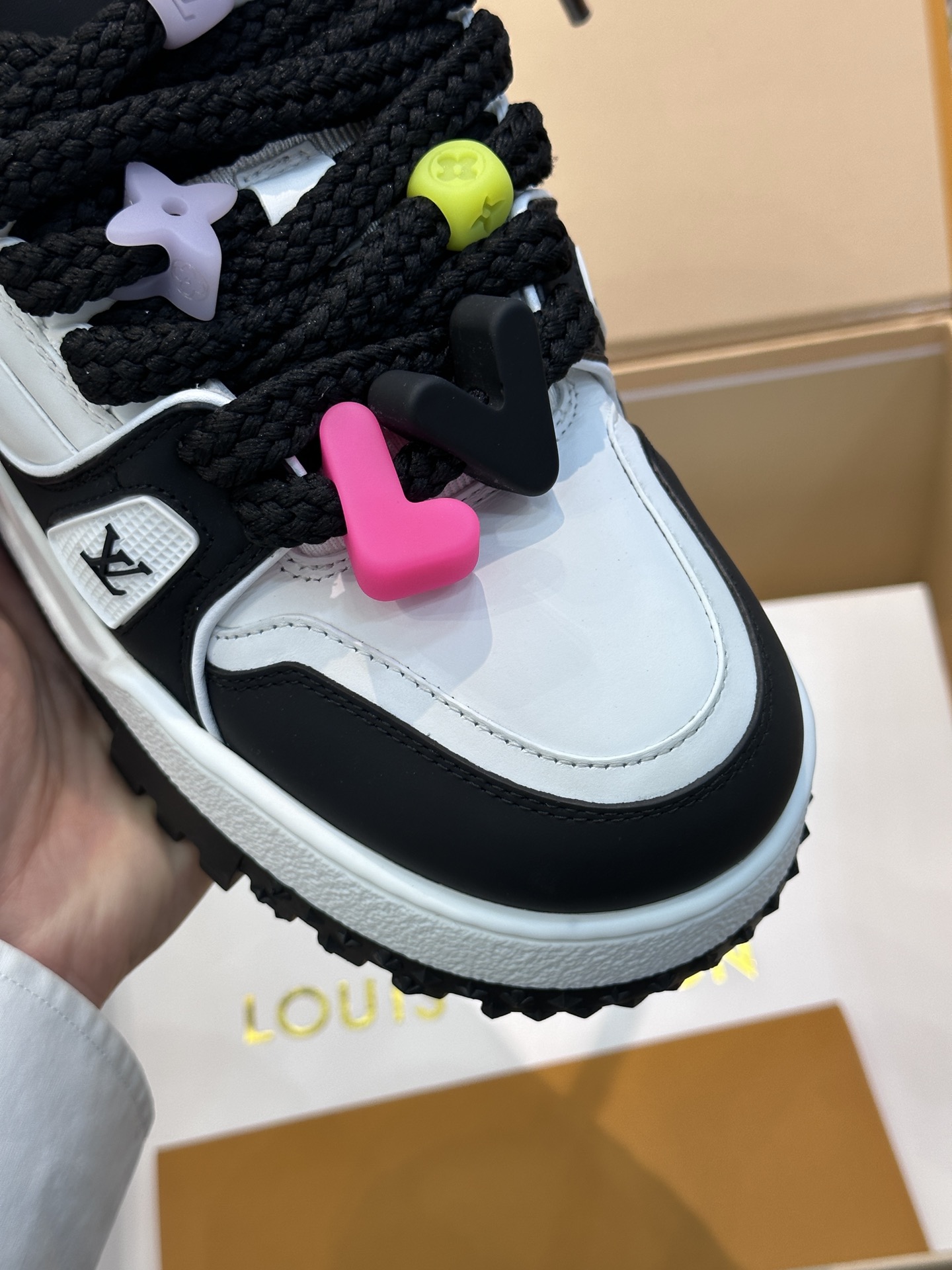 L0vis Vvtt0n Trainer Maxi Sneaker LV Black For Women