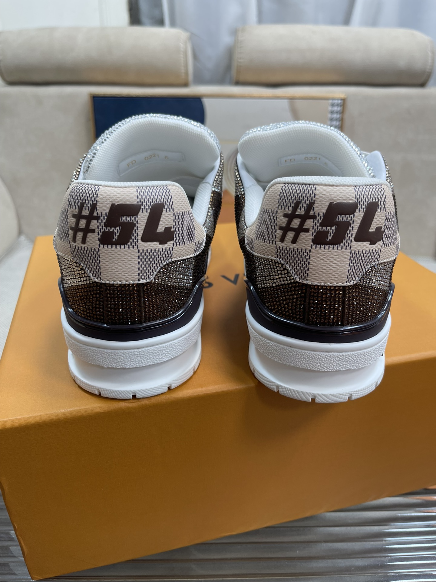 L0vis Vvtt0n Trainer Sneaker LV Brown For Women