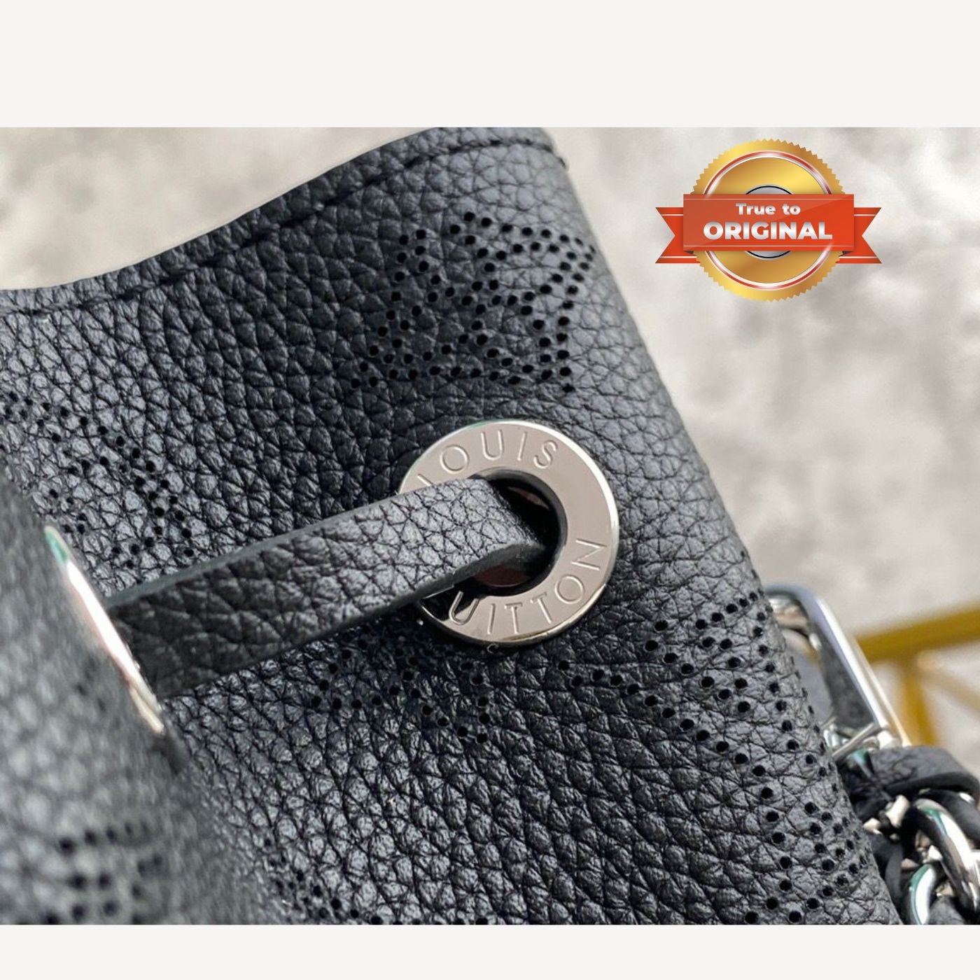 [True-to-ORIGINAL] L0vis Vvtt0n Bella Tote Mahina Black For Women 12.6in/32cm LV M59200