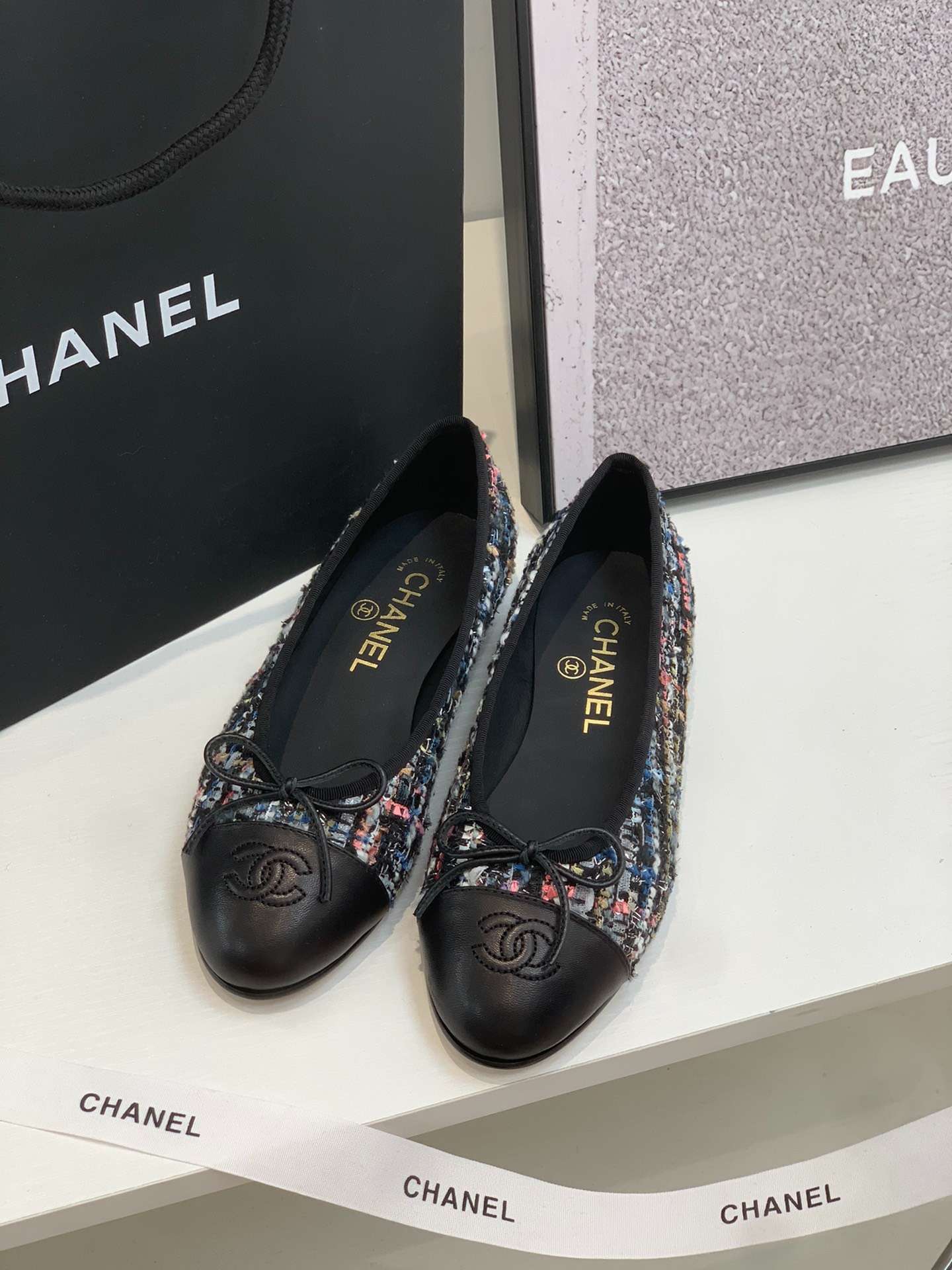 Ch**el Ballet Flats Multicolor For Women