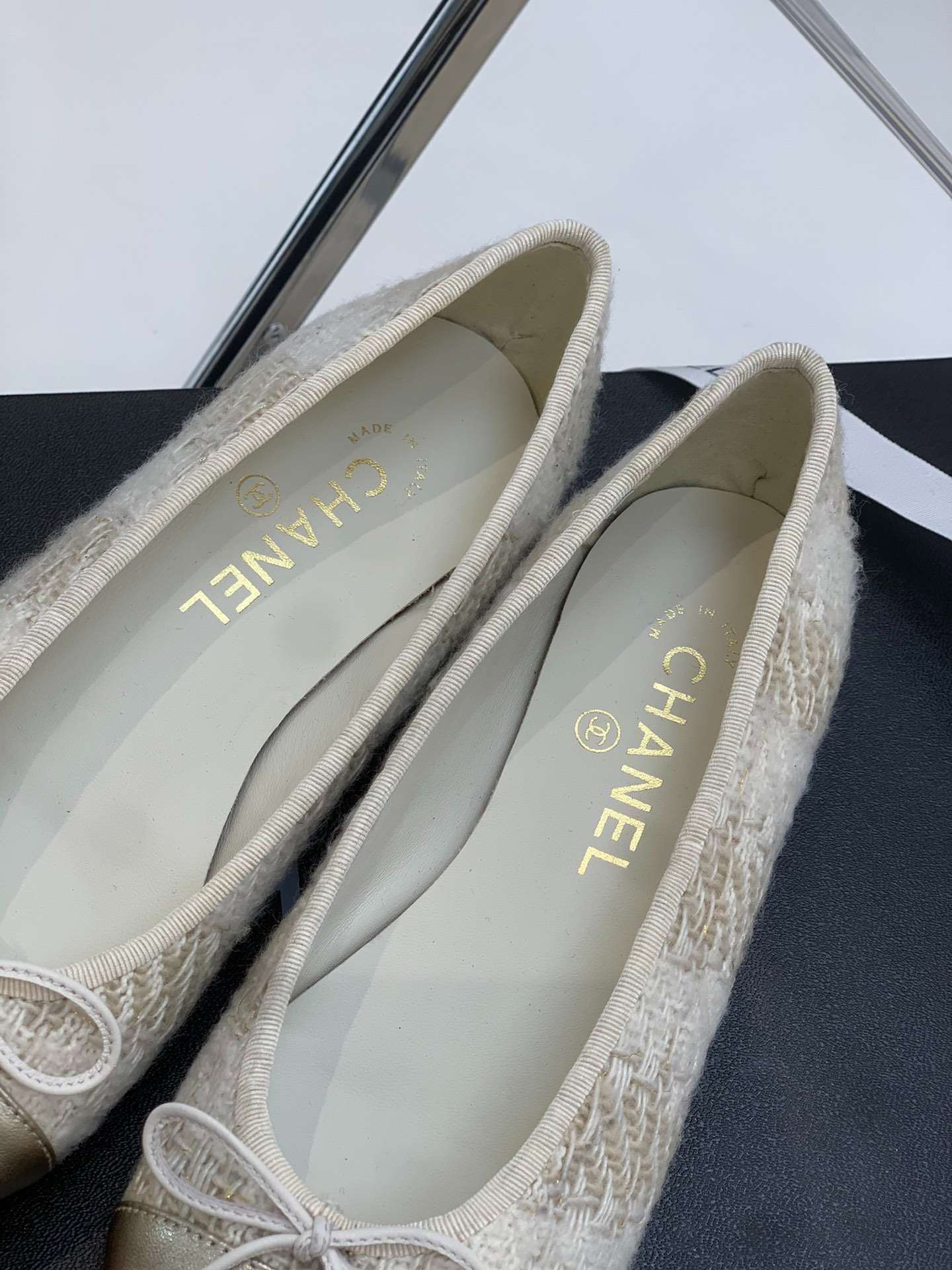 Ch**el Ballet Flats Multicolor For Women