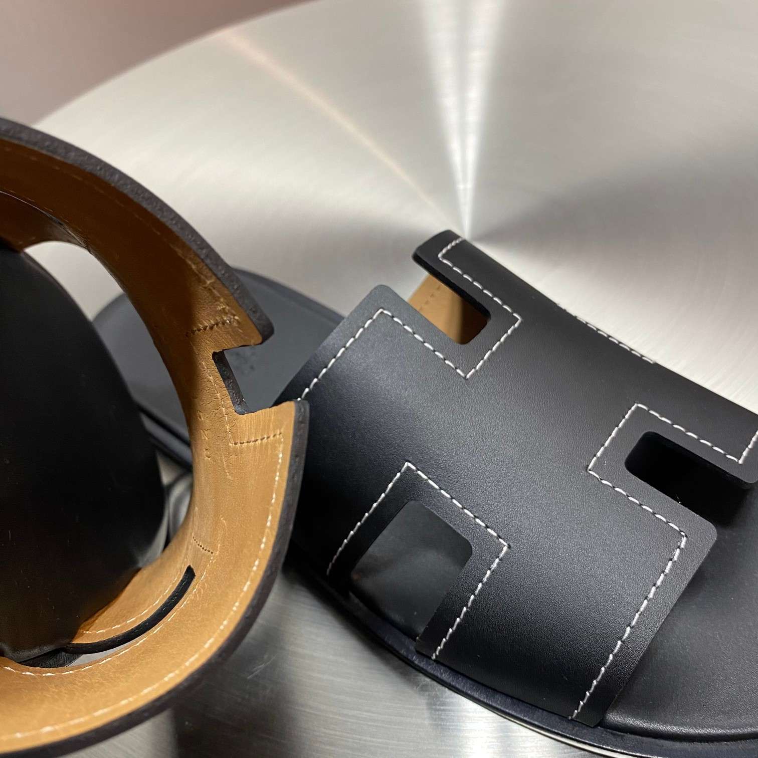 H**me5 Oran Sandal Black For Men