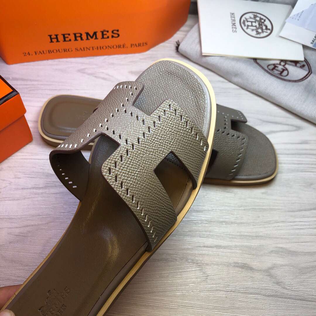 H**me5 Oran Sandal Green Khaki For Women