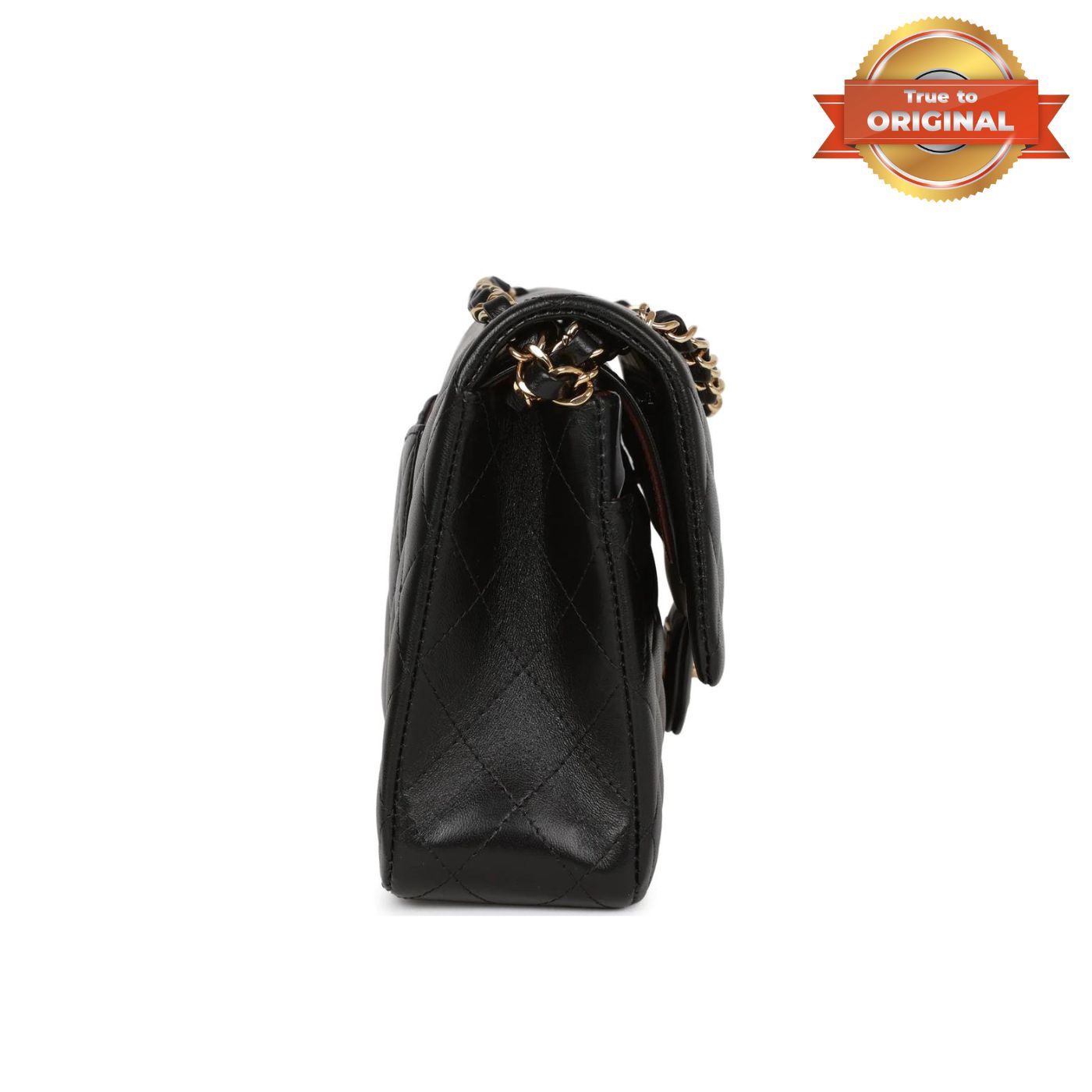 [True-to-ORIGINAL] Ch**el Classic Flap Bag Black For Women 10.2in/26cm