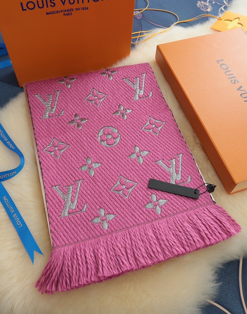 L0vis Vvtt0n LOGOMANIA Scarf Pink For Women