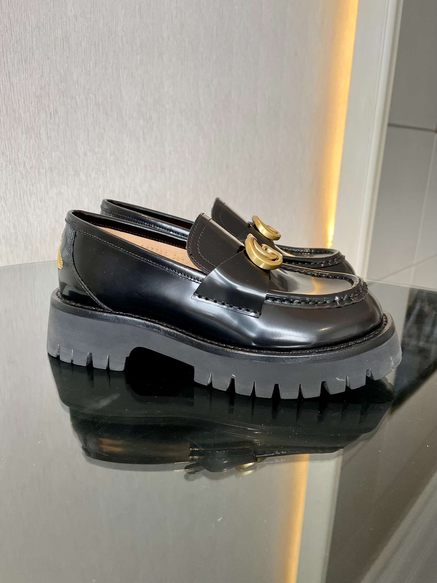 Ch**el Moccasins Black For Women