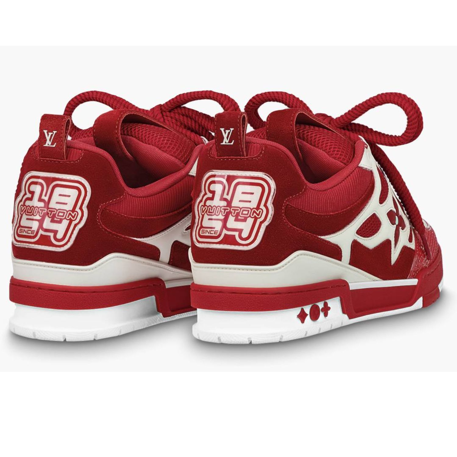 LV Skate Sneaker Red For Men 1AARS6